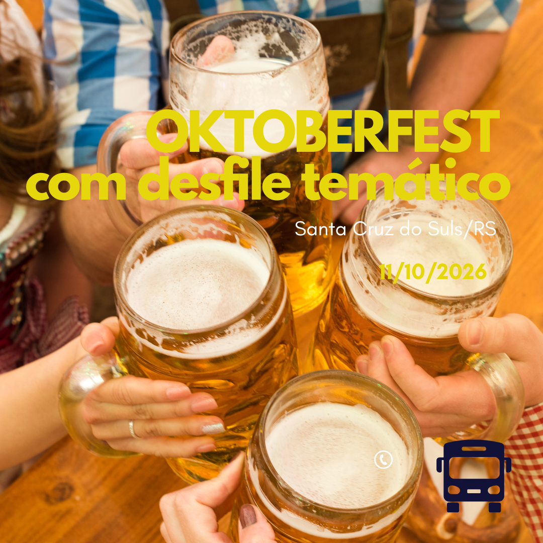 Oktoberfest com Desfile Temático – Santa Cruz do Sul/RS