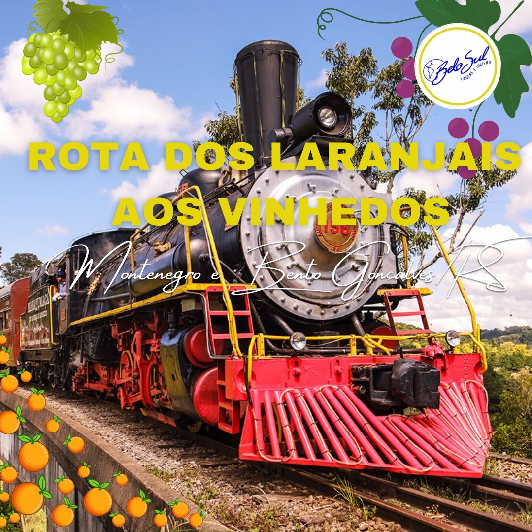 Dos Laranjais aos Vinhedos 2026 Montenegro a Bento Gonçalves