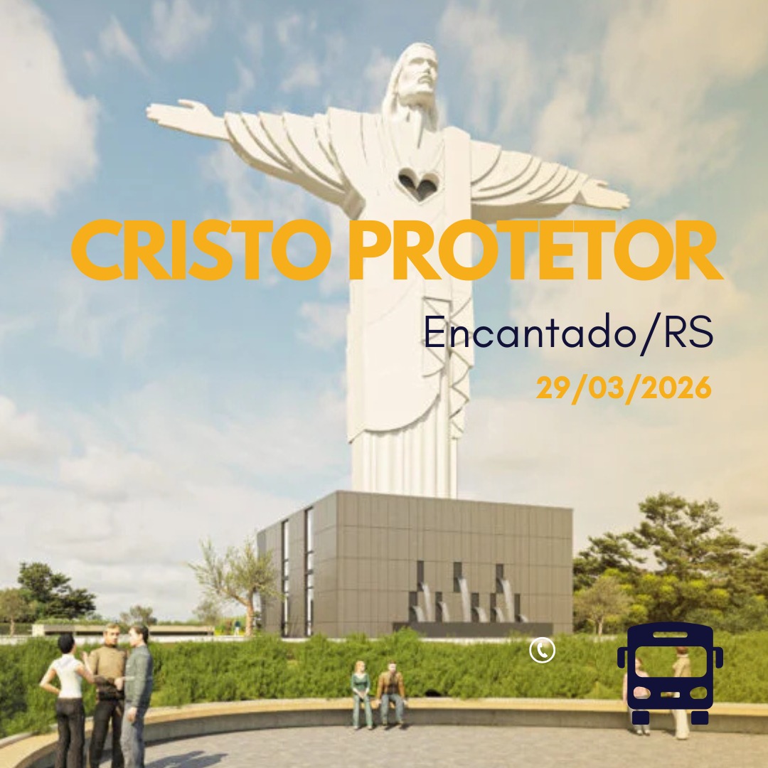 Cristo Protetor com Paixão de Cristo